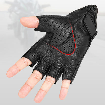 Motorcycle Summer Genuine Leather Gloves