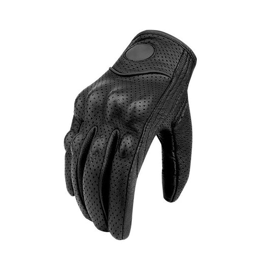 Motorcycle Summer Genuine Leather Gloves