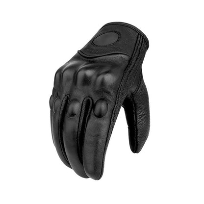 Motorcycle Summer Genuine Leather Gloves