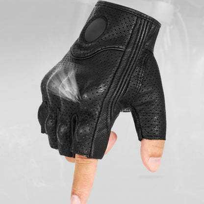 Motorcycle Summer Genuine Leather Gloves