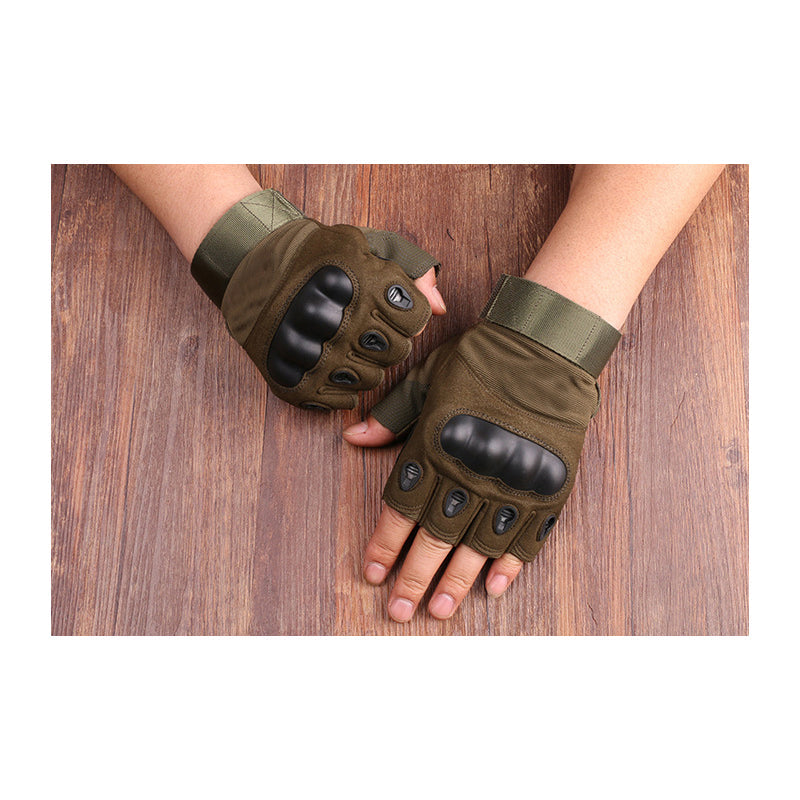 Outdoor Military Fans Motorcycle Fingerless Gloves