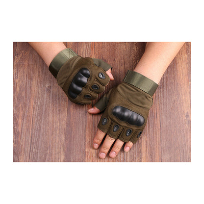 Outdoor Military Fans Motorcycle Fingerless Gloves