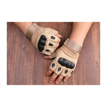 Outdoor Military Fans Motorcycle Fingerless Gloves