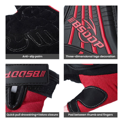 Motorcycle Anti-Fall Racing Fingerless Gloves