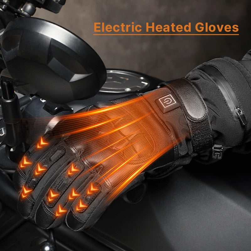 Motorcycle Electric Heated Gloves Winter Protection