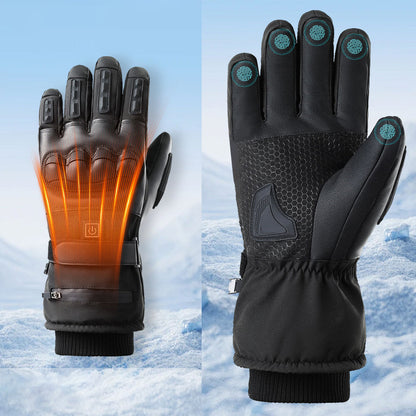 Motorcycle Electric Heated Gloves Winter Protection