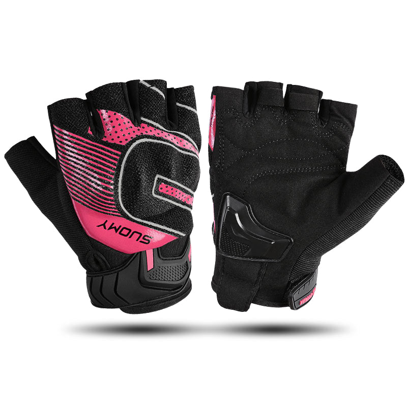 Motorcycle Knight Summer Fingerless Gloves