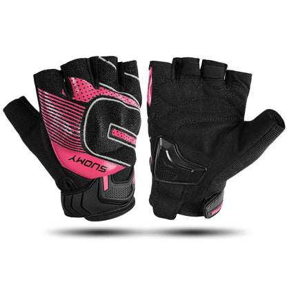 Motorcycle Knight Summer Fingerless Gloves