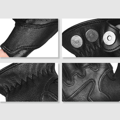 Breathable Sports Protective Fingerless Gloves