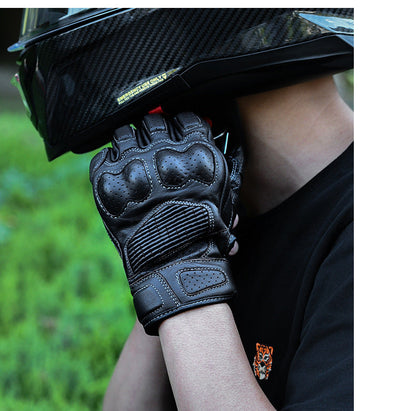 Breathable Four Seasons Leather Gloves