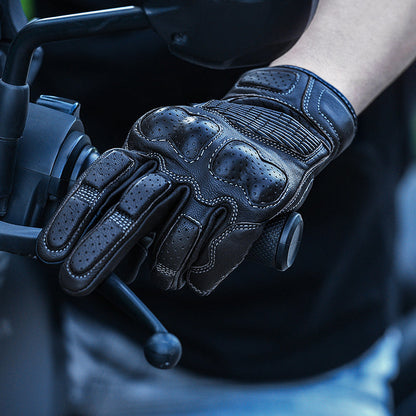 Breathable Four Seasons Leather Gloves