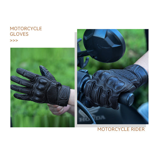 Breathable Four Seasons Leather Gloves