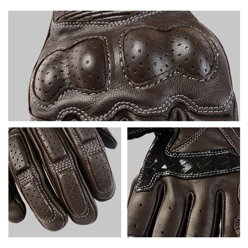 Breathable Four Seasons Leather Gloves