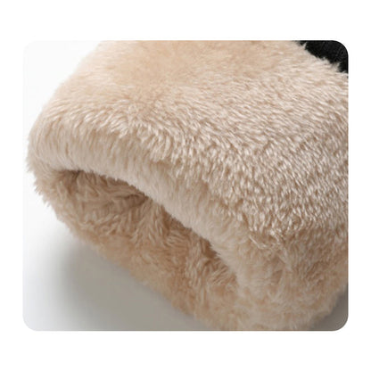 Winter Riding Gloves With Fleece Lining Warm Touchscreen Windproof