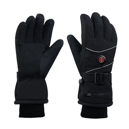 Men’s Electric Rechargeable Heated Motorcycle Gloves