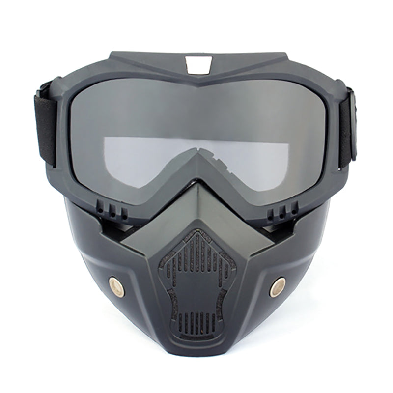 Multicolor Motorcycle Goggles Face Shield