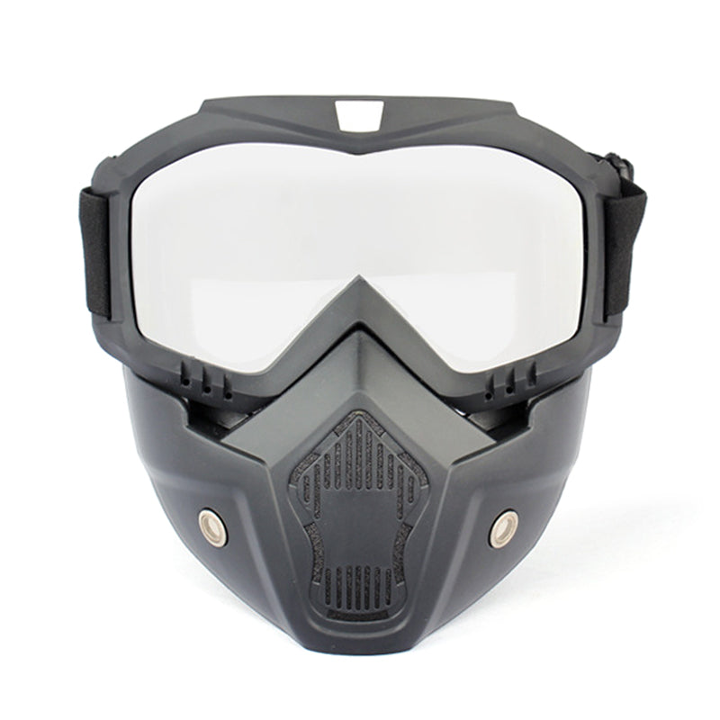 Multicolor Motorcycle Goggles Face Shield