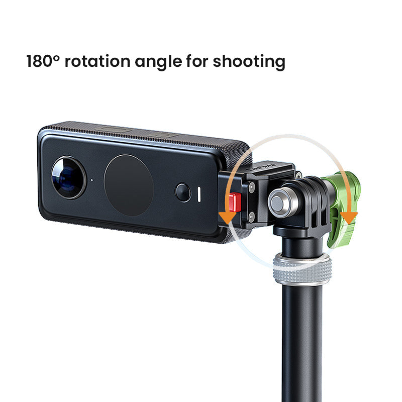 Motorcycle Action Camera Mount Selfie Stick