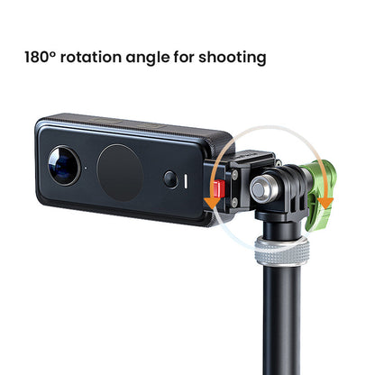 Motorcycle Action Camera Mount Selfie Stick
