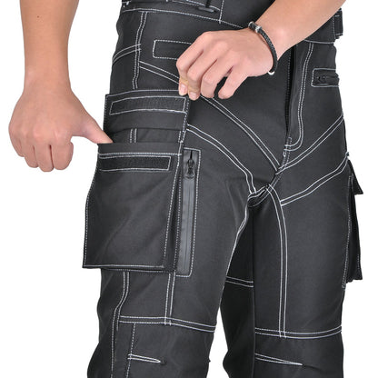 PK6 Oxford Water-Repellent Motorcycle Riding Pants