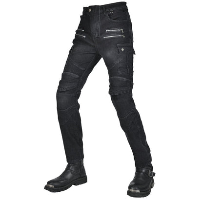 Fierce 4 Men's Winter Fleece-lined Motorcycle Jeans