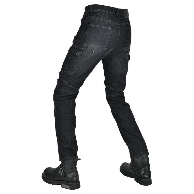 Fierce 4 Men's Winter Fleece-lined Motorcycle Jeans