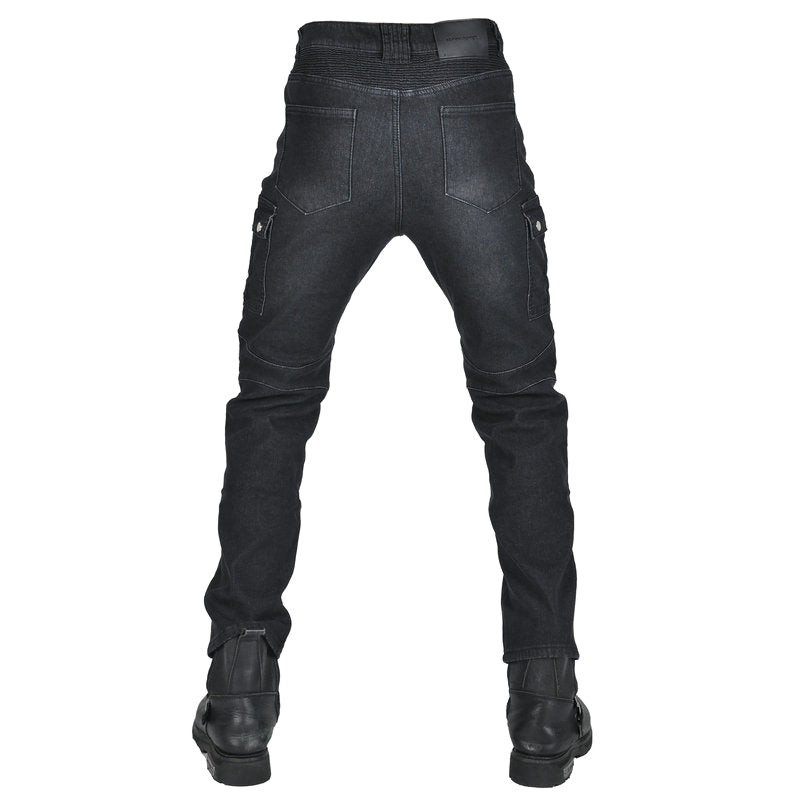Fierce 4 Men's Winter Fleece-lined Motorcycle Jeans