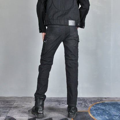 Fierce 4 Men's Winter Fleece-lined Motorcycle Jeans