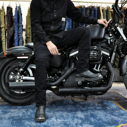 Men's R19 Cargo Denim Water-Repellent Motorcycle Jeans