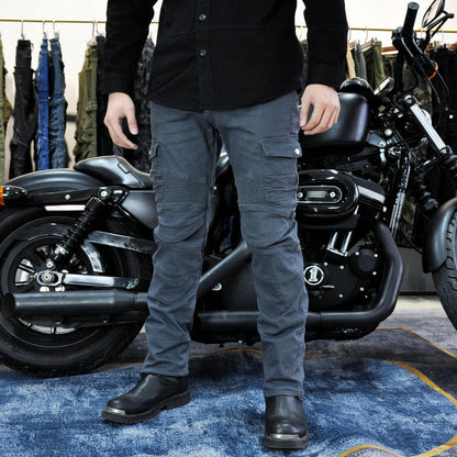Men's R19 Cargo Denim Water-Repellent Motorcycle Jeans