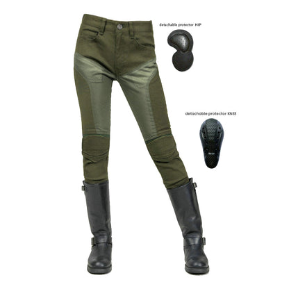 Noir 22 Women’s Summer Mesh Motorcycle Jeans