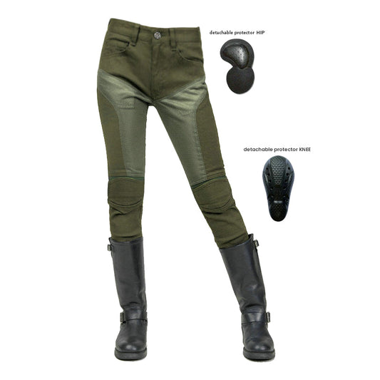 Noir 22 Women’s Summer Mesh Motorcycle Jeans