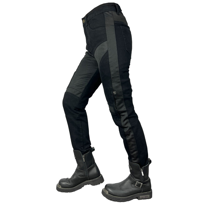Noir 22 Women’s Summer Mesh Motorcycle Jeans