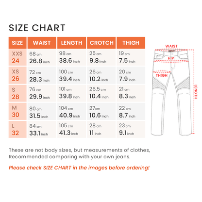 Women’s Summer Slim-Fit Motorcycle Mesh Jeans