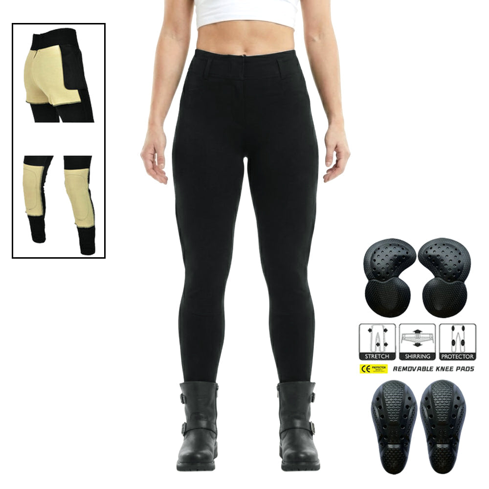 Women’s P6 Slim-Fit Kevlar-Lined Moto Leggings