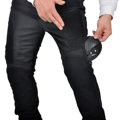 Noir 22 Men’s Summer Mesh Motorcycle Jeans
