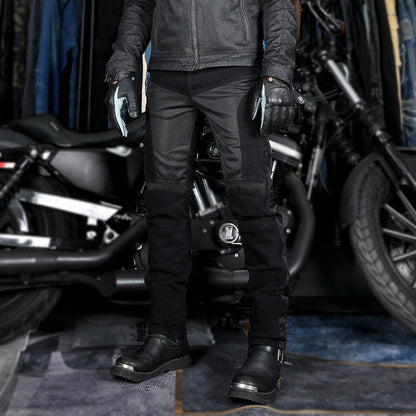 Noir 22 Men’s Summer Mesh Motorcycle Jeans