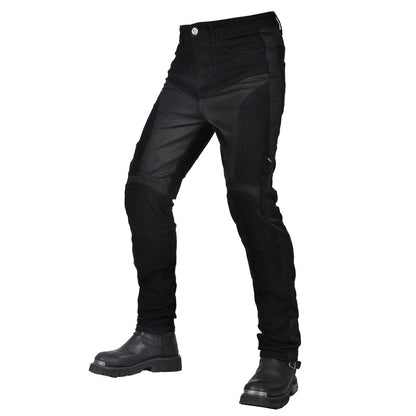 Noir 22 Men’s Summer Mesh Motorcycle Jeans