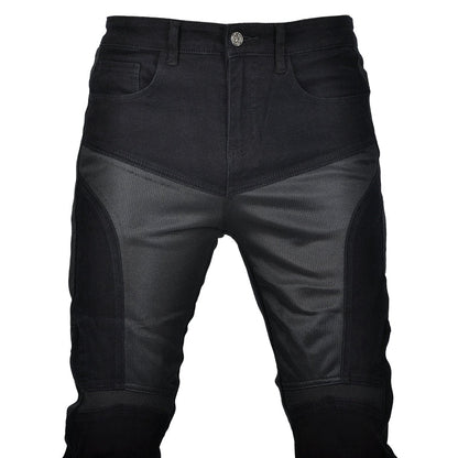 Noir 22 Men’s Summer Mesh Motorcycle Jeans