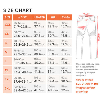 Men’s Summer Camo Moto Jeans with Mesh Panels