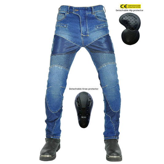 Rebel 5 Men’s Summer Mesh Motorcycle Jeans