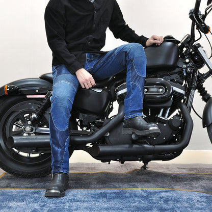 Rebel 5 Men’s Summer Mesh Motorcycle Jeans