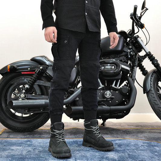 Men’s Motorcycle Kevlar K‑6 Casual Cargo Riding Pants