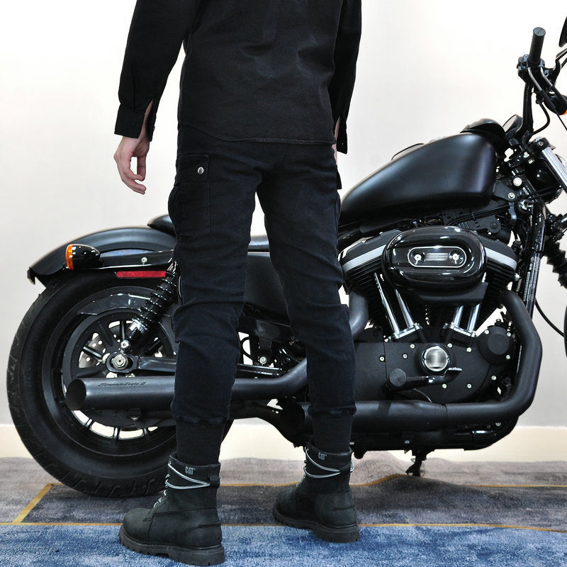 Men’s Motorcycle Kevlar K‑6 Casual Cargo Riding Pants