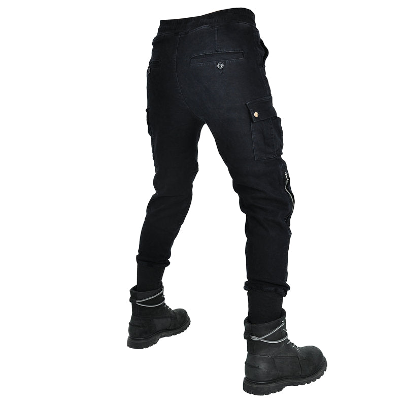 Men’s Motorcycle Kevlar K‑6 Casual Cargo Riding Pants