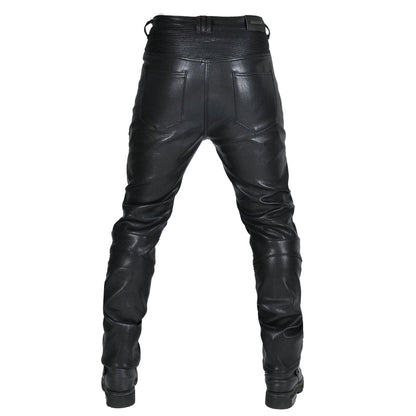 Men’s Forge 27 Fleece-Lined Motorcycle Leather Pants