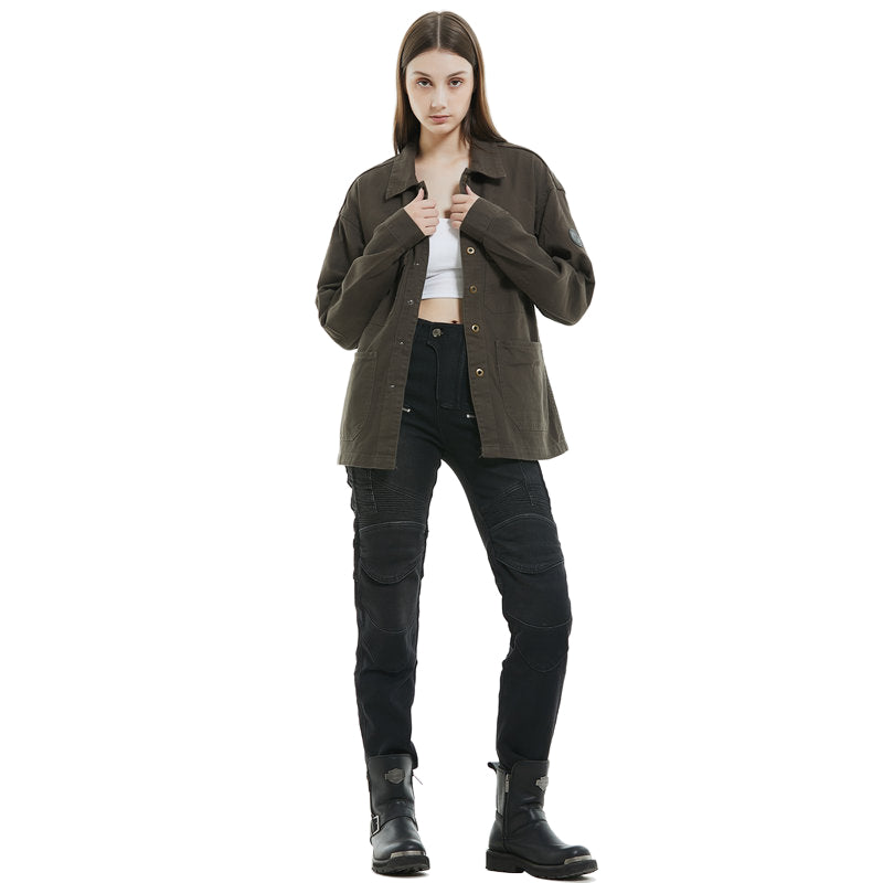 Fierce 4 Women's Winter Fleece-lined Motorcycle Jeans