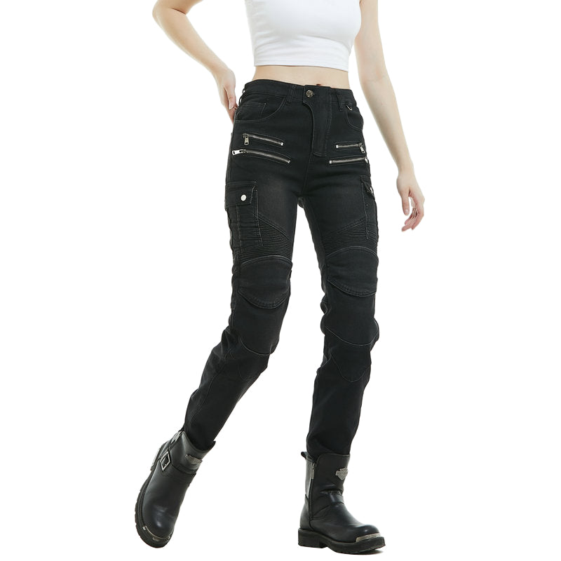 Fierce 4 Women's Winter Fleece-lined Motorcycle Jeans