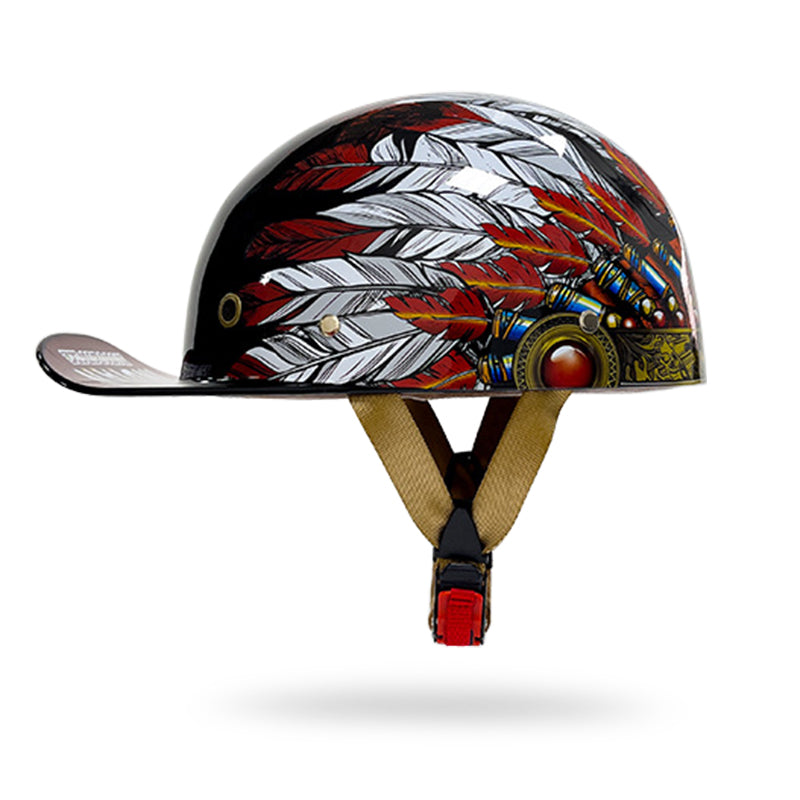 All-Season Baseball Cap Half Face Helmet