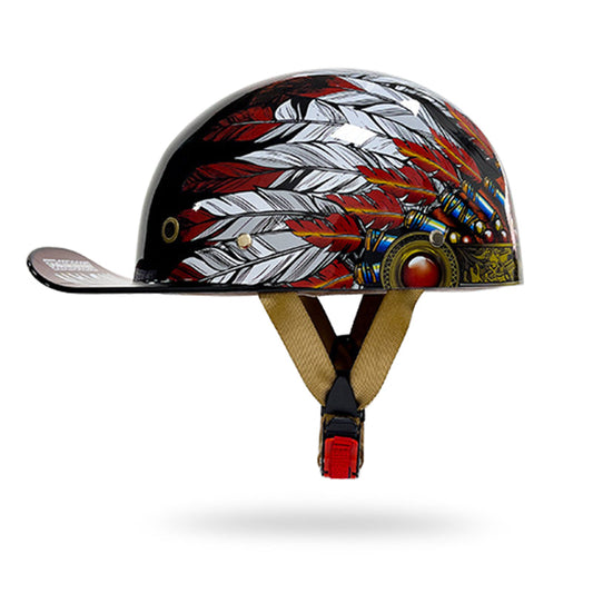 All-Season Baseball Cap Half Face Helmet